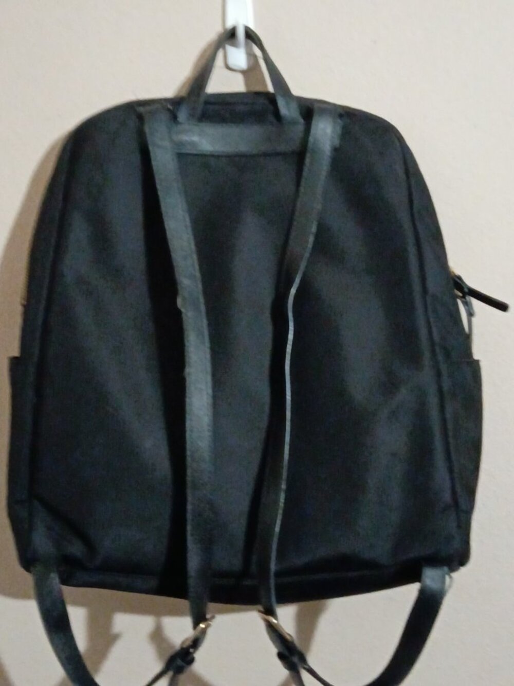 Kate Spade Large Nylon Water Resistant Backpack Work Bag—Black - Picture 4 of 14